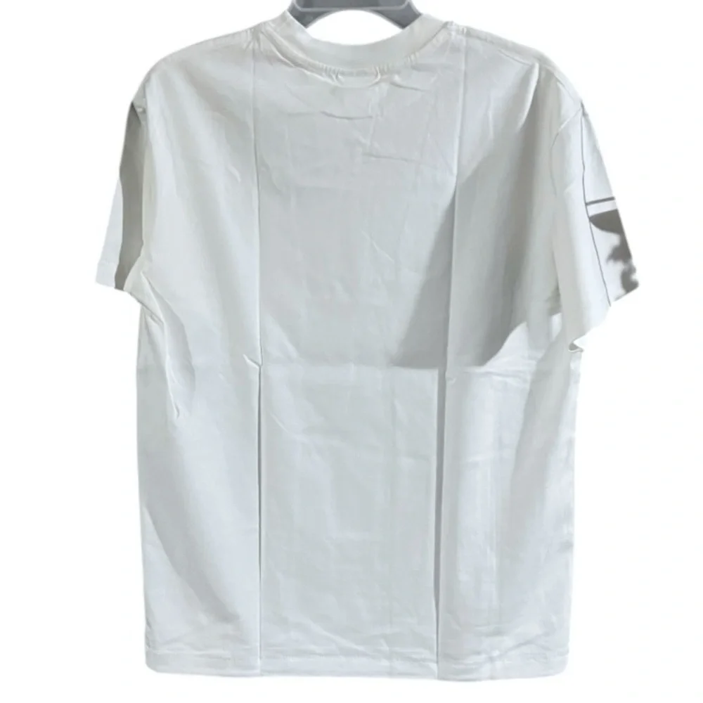 NWT A Bathing Ape BAPE Check By Bathing Ape White Tee Brand New